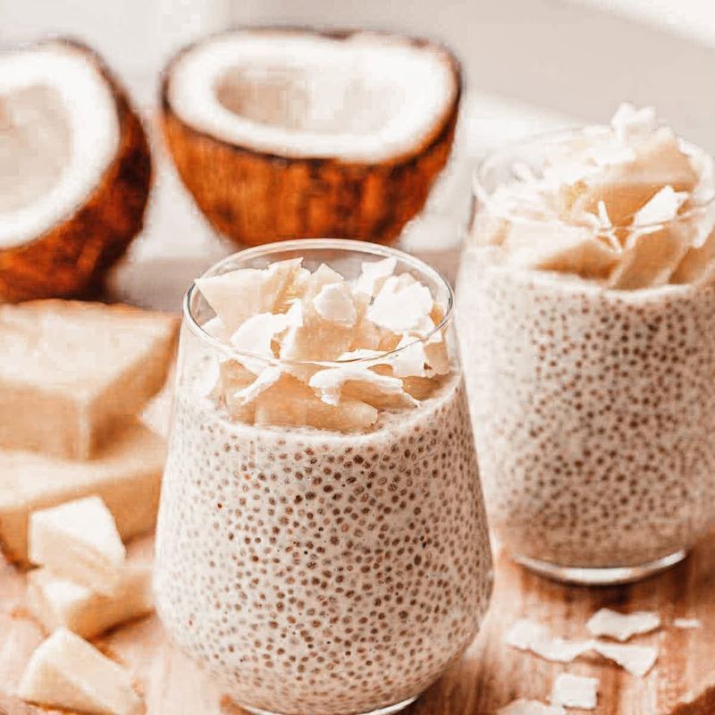 Chia Seeds + Coconut Milk