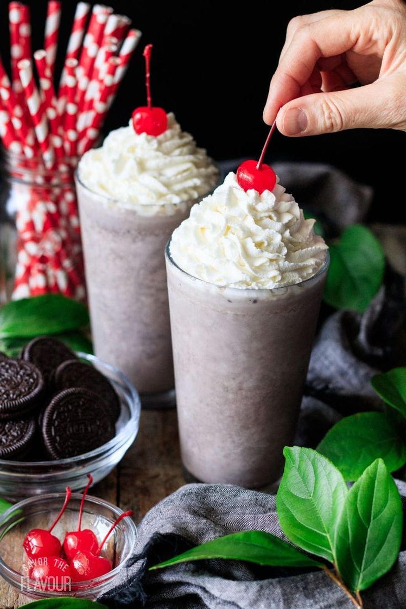Chick-fil-A Cookies & Cream Milkshake