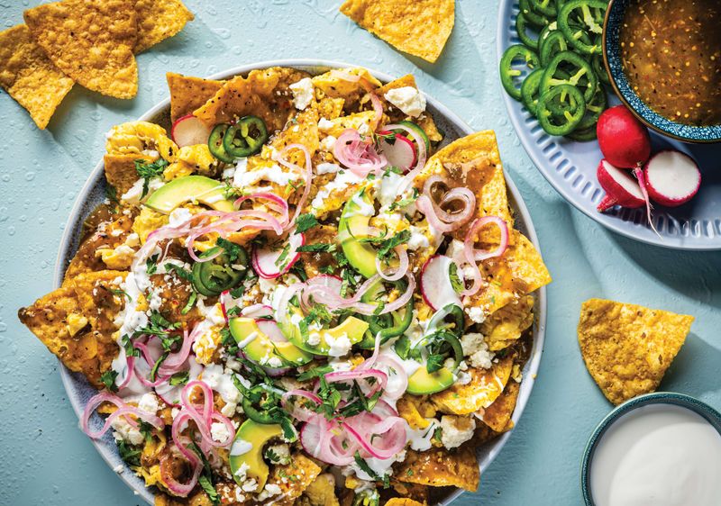 Chipotle Chicken Chilaquiles