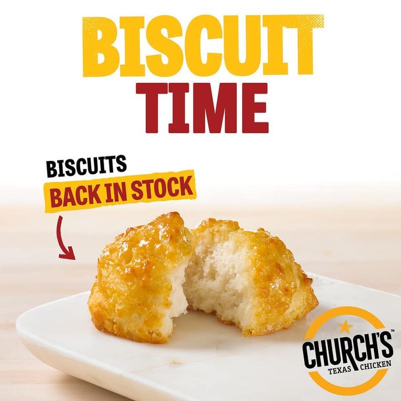 Church’s Chicken Honey Butter Biscuits