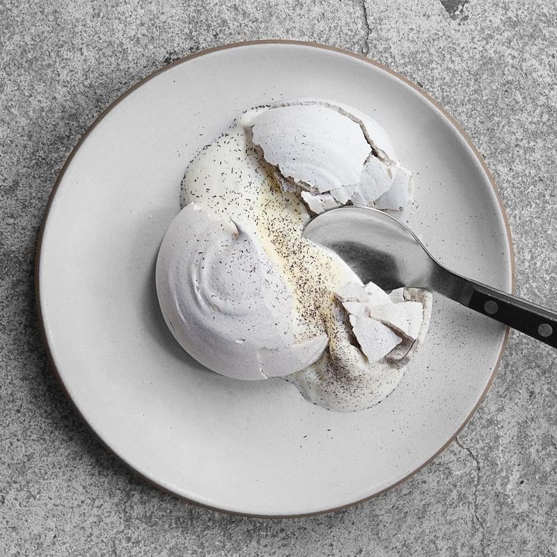Corn Husk Meringue