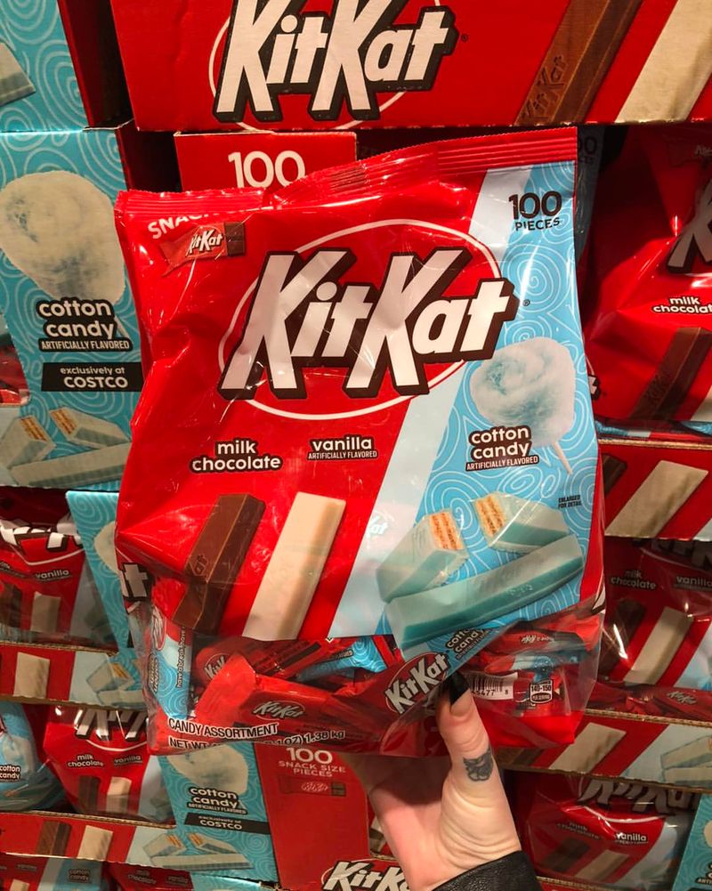 Cotton Candy Kit Kats