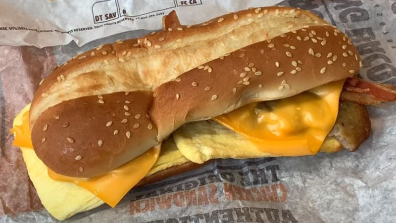 Enormous Omelette Sandwich