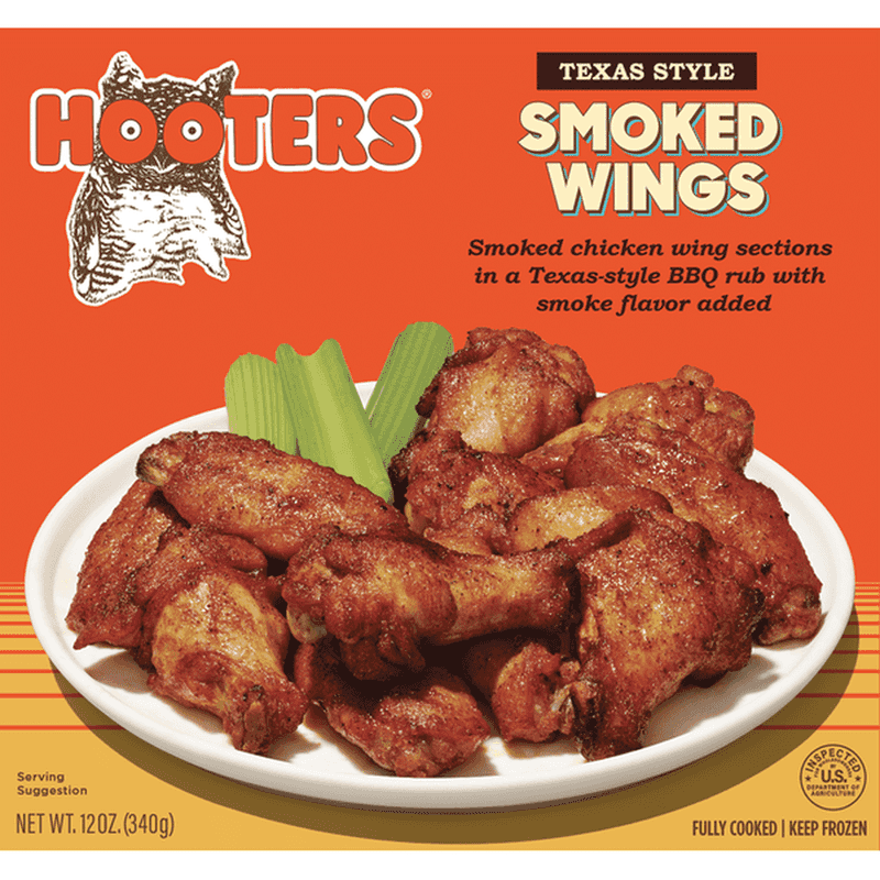 Hooters Texas Style Dry Rubbed Smoked Wings