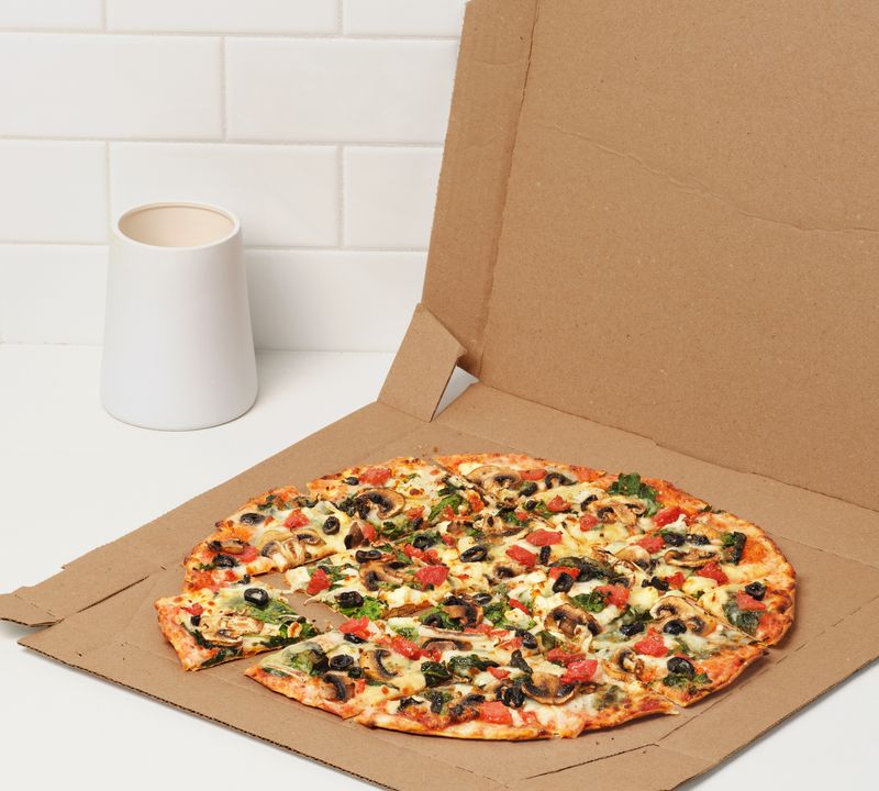 Domino’s: Veggie Thin Crust
