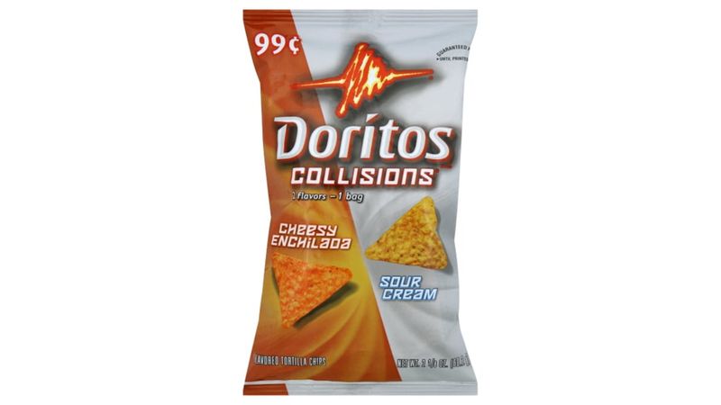 Doritos Collisions Cheesy Enchilada Sour Cream