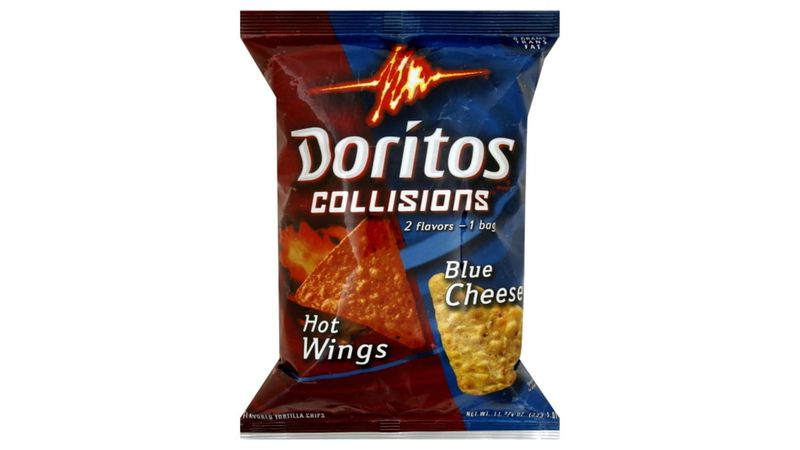 Doritos Collisions Hot Wings Blue Cheese Tortilla Chips