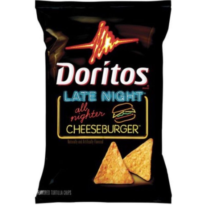 Doritos Late Night All Nighter Cheeseburger
