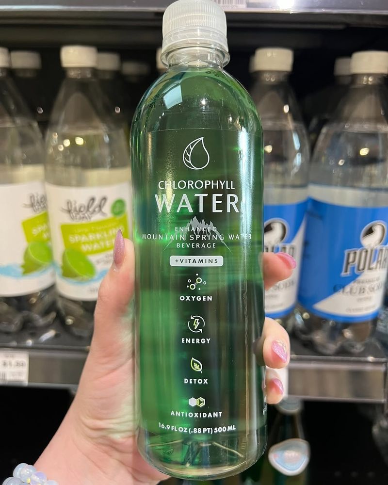 Drinking Chlorophyll Water