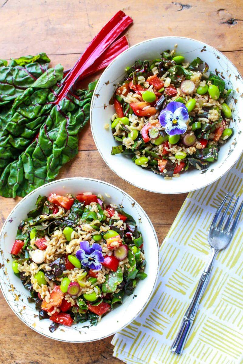 Edamame + Brown Rice