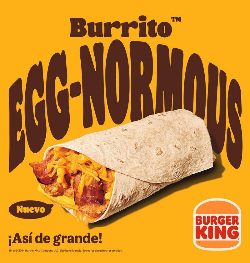 Egg-Normous Burrito