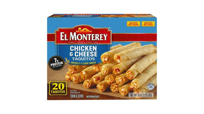 El Monterey Chicken and Cheese Flour Taquitos