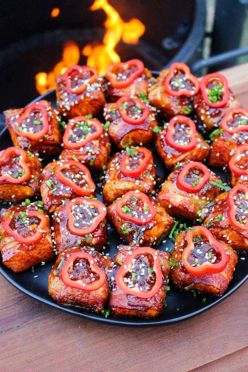 Bacon-Wrapped Salmon