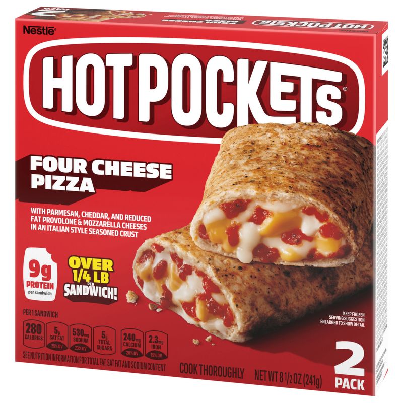 Four Cheese Pizza Hot Pocket