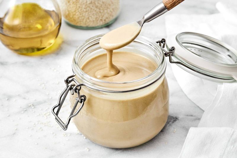Swap peanut butter for tahini