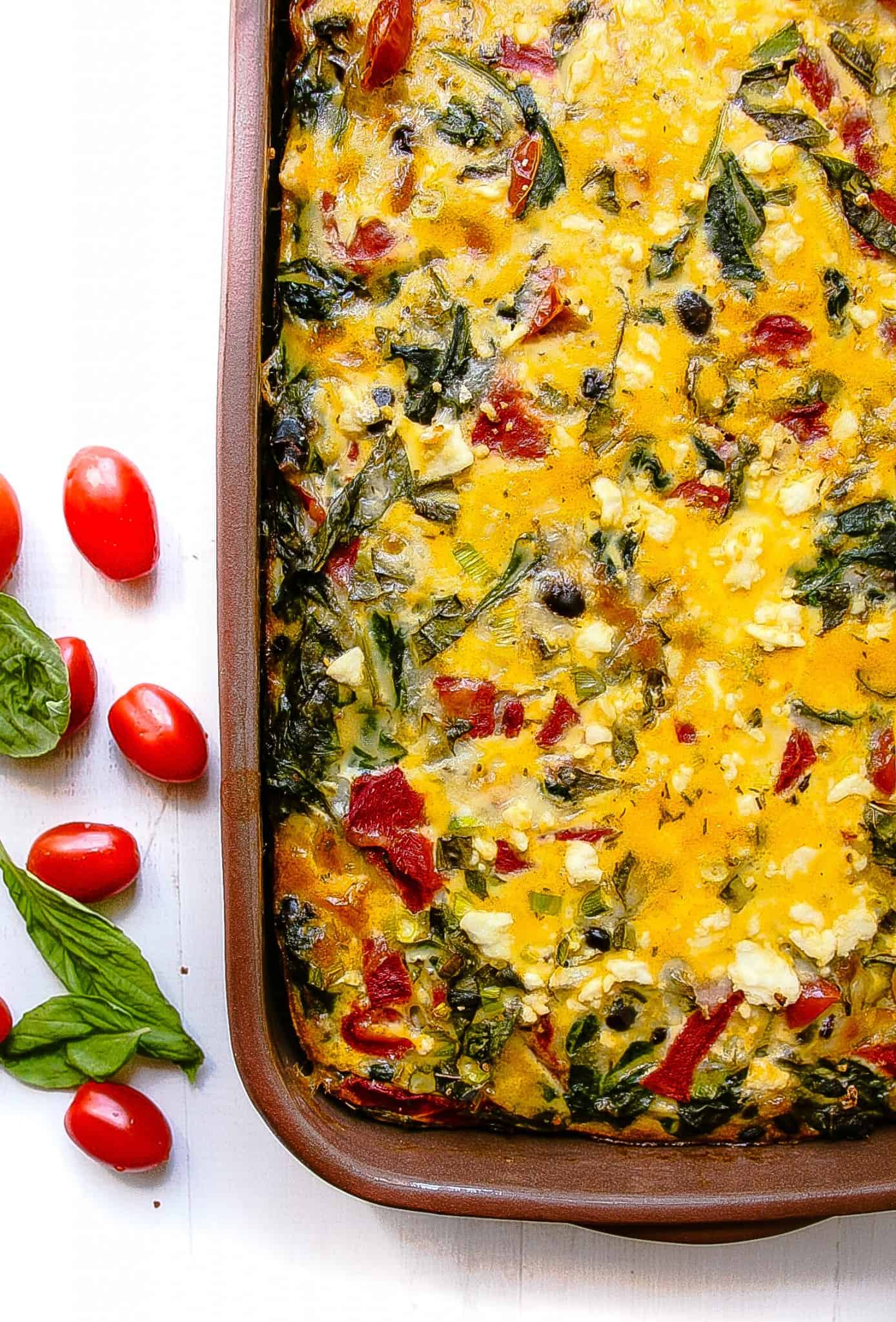 Greek Breakfast Casserole for an 8x8 Pan—A Simple and Tasty Recipe