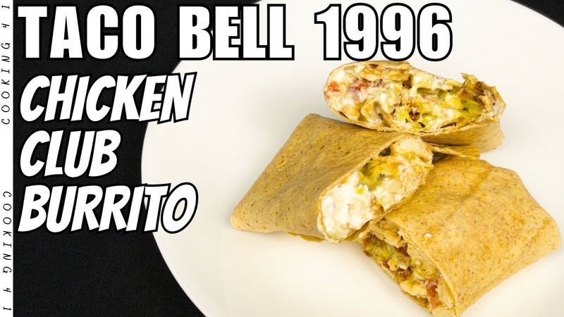 Chicken Club Burrito