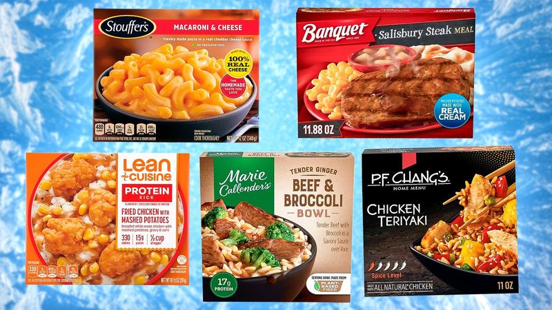 High-fat frozen meals