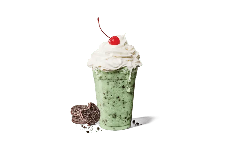 Jack in the Box's Oreo Mint Shake