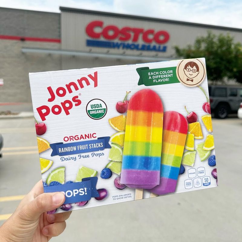 JonnyPops Organic Rainbow Pops