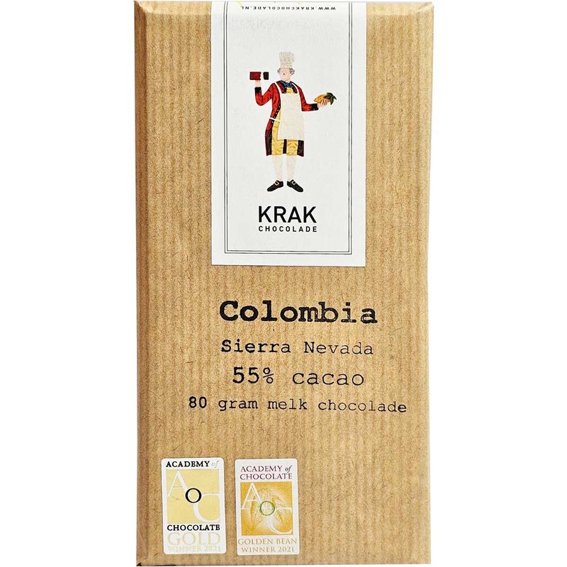 Krak Chocolade Colombia Sierra Nevada 55% (Netherlands)