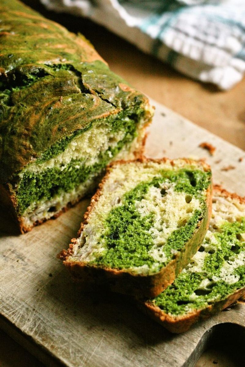 Matcha Banana Bread