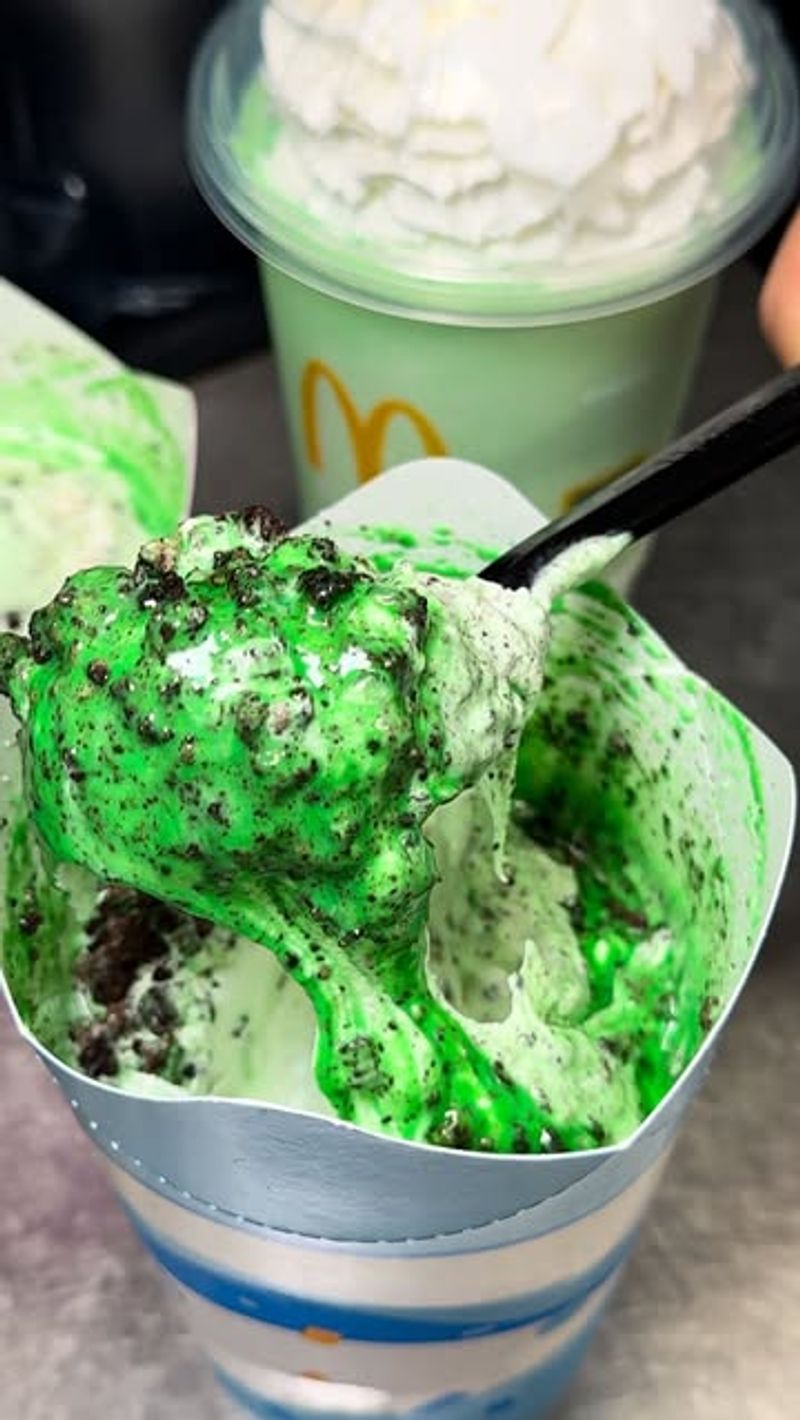 McDonald’s Shamrock Shake (Seasonal)