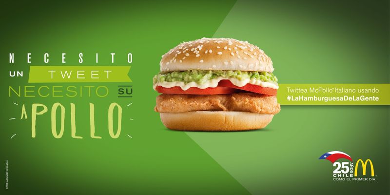 McPollo Italiano, Chile