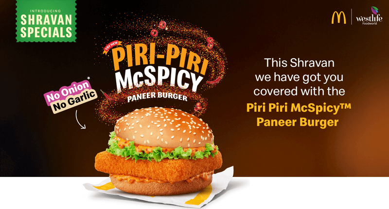 McSpicy Paneer, India