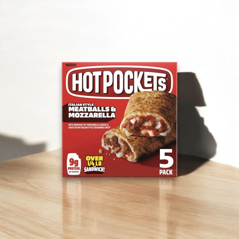 Meatball & Mozzarella Hot Pocket