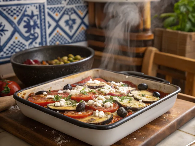 Mediterranean Eggplant Bake