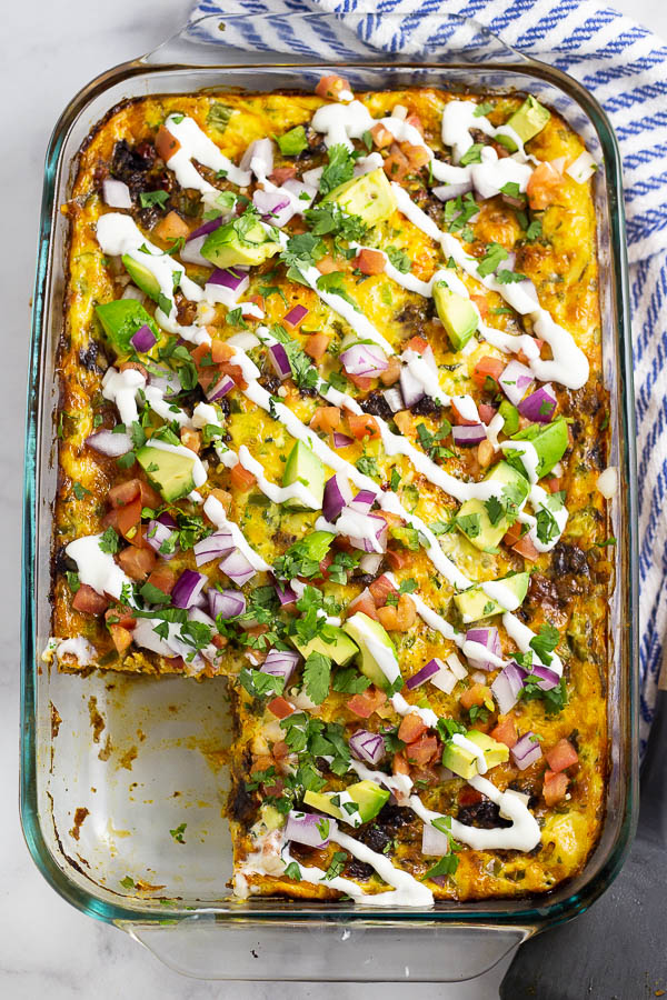 Mexican Breakfast Casserole—A Bold and Zesty Morning Favorite