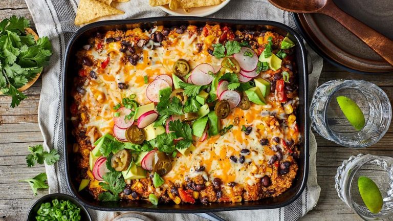 Mexican-Inspired Quinoa Casserole That’s Easy and Satisfying