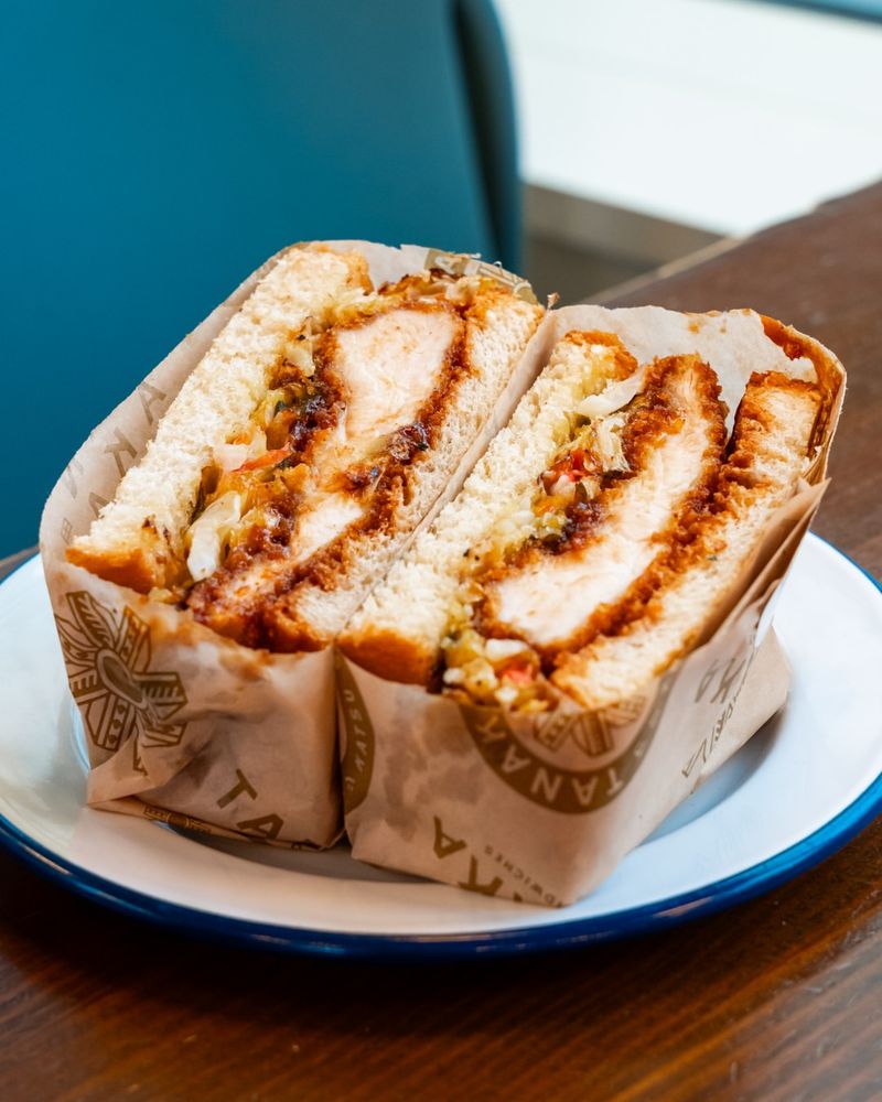 Okonomiyaki Sandwich