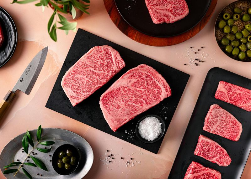 Olive Wagyu Steak ($400)