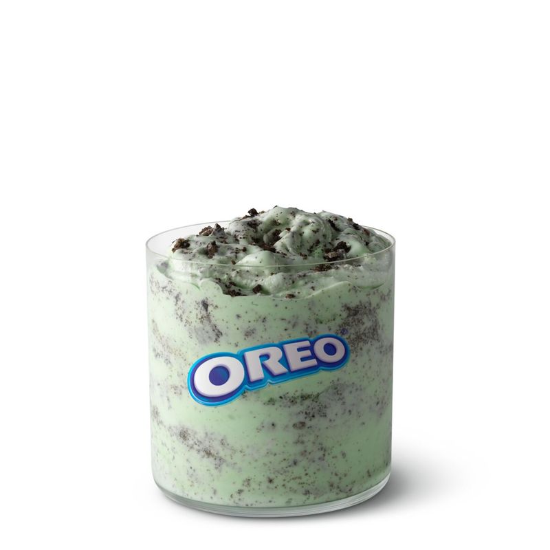 Oreo Shamrock McFlurry