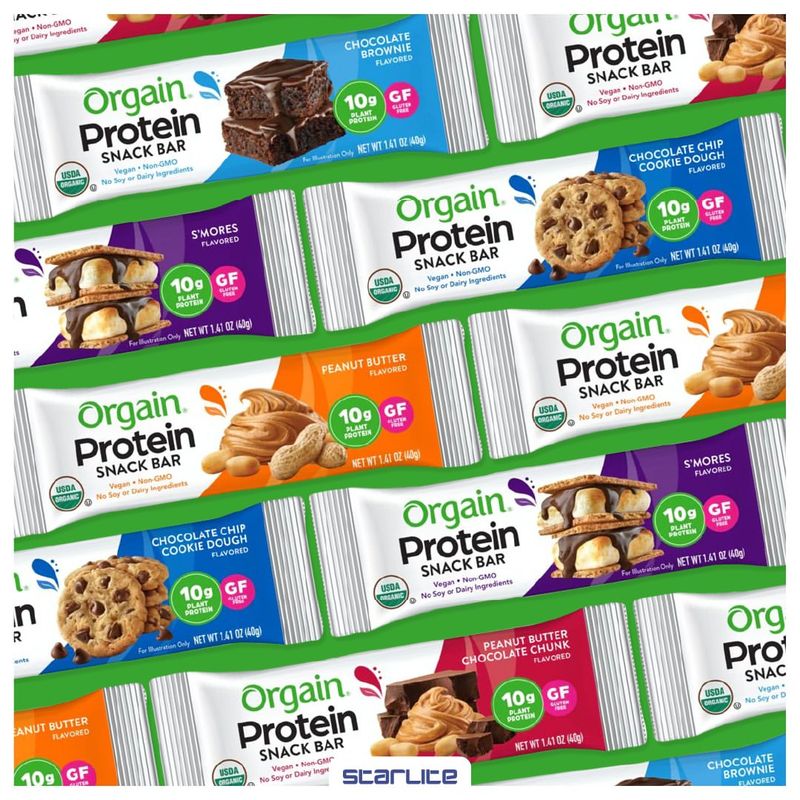 Orgain Organic Protein Snack Bars