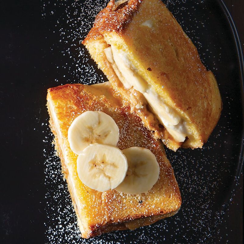 Peanut Butter Banana Cheddar