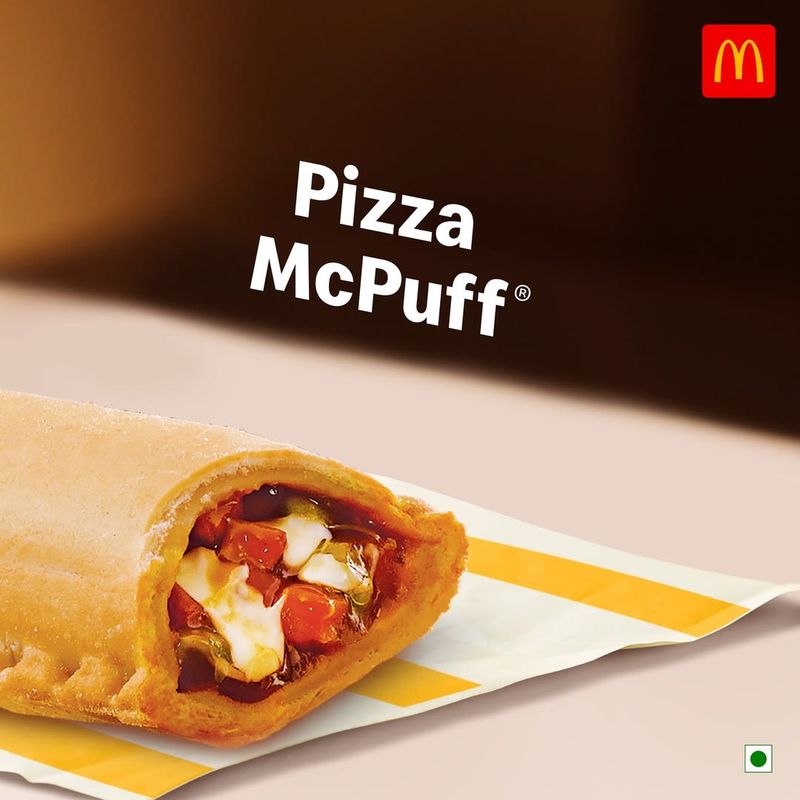 Pizza McPuff, India