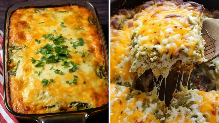 Poblano Chicken Casserole So Good, You’ll Want Seconds (and Thirds)