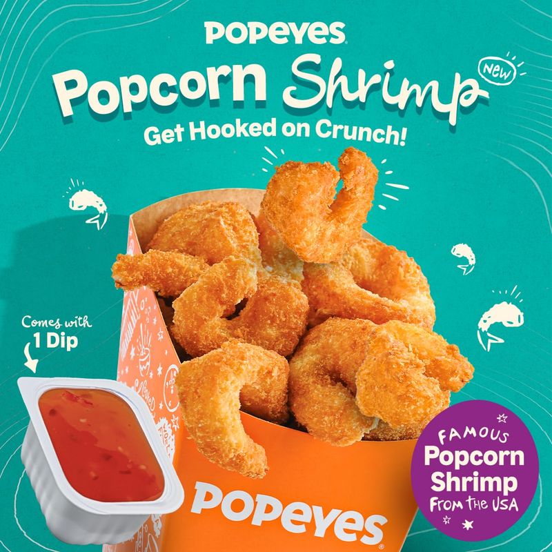 Popeyes Popcorn Shrimp