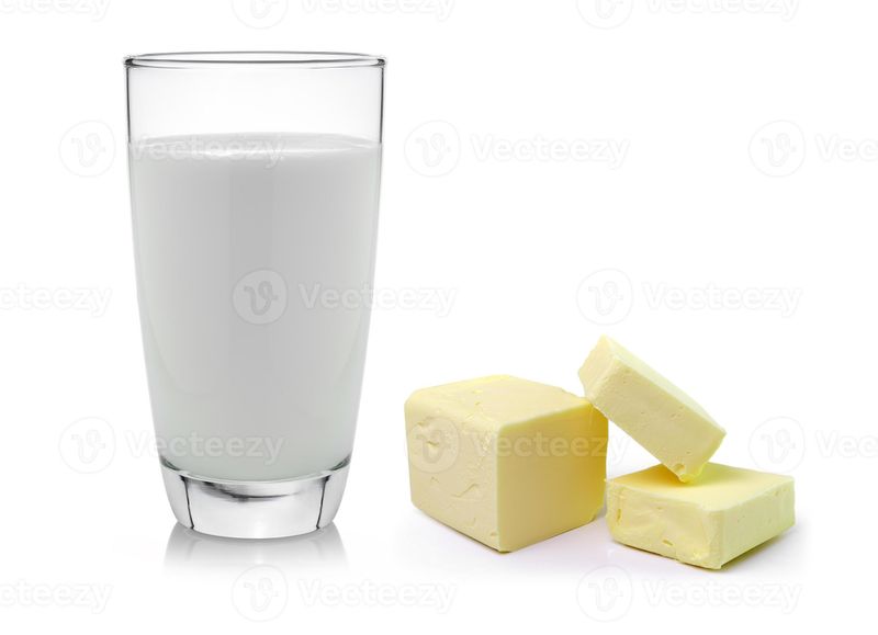 Swap double cream for milk and butter