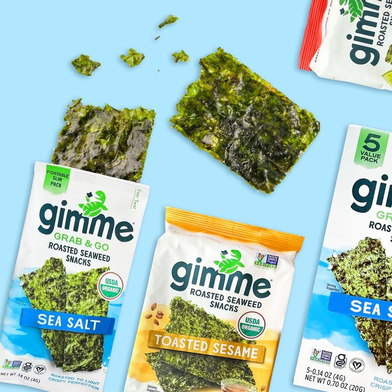 Roasted Seaweed Snacks – 6 Packs