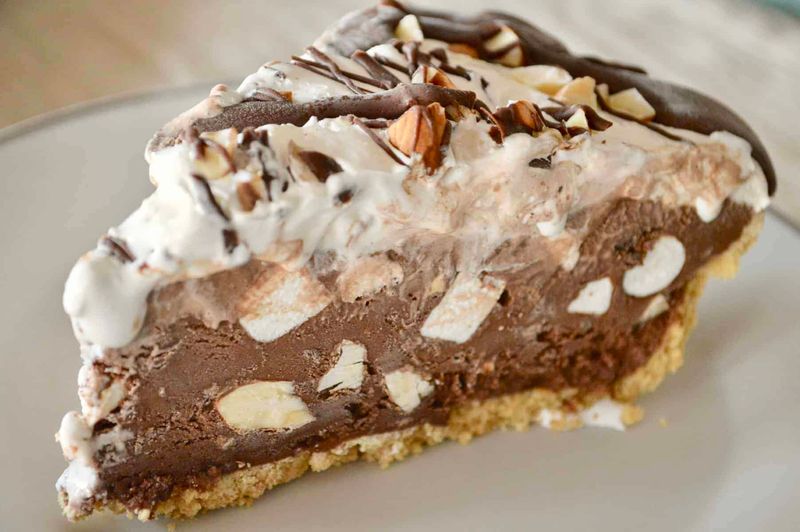 Rocky Road Freezer Pie