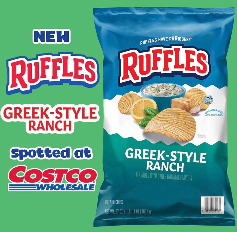 Ruffles Greek-Style Ranch Chips