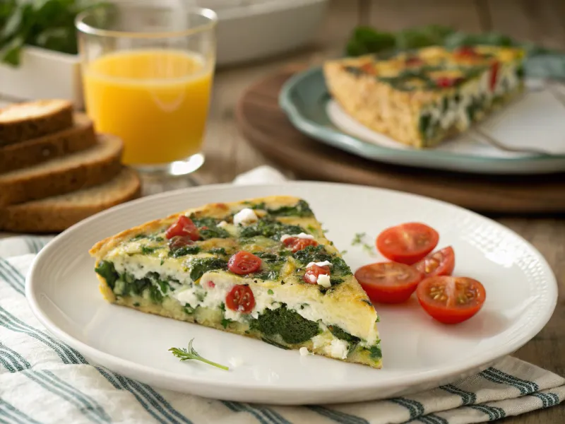 Savory Spinach Frittata
