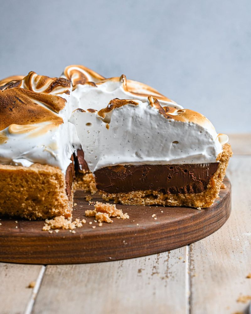 S’mores Pudding Pie