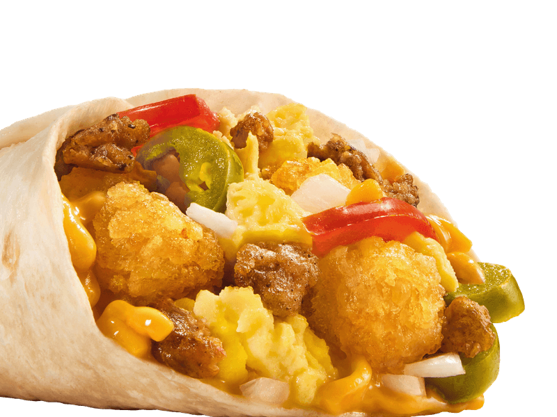 Sonic's Ultimate Meat And Cheese Burrito