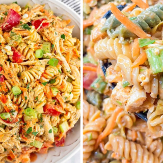 Spicy, Creamy and Addictive Buffalo Chicken Pasta Salad Recipe