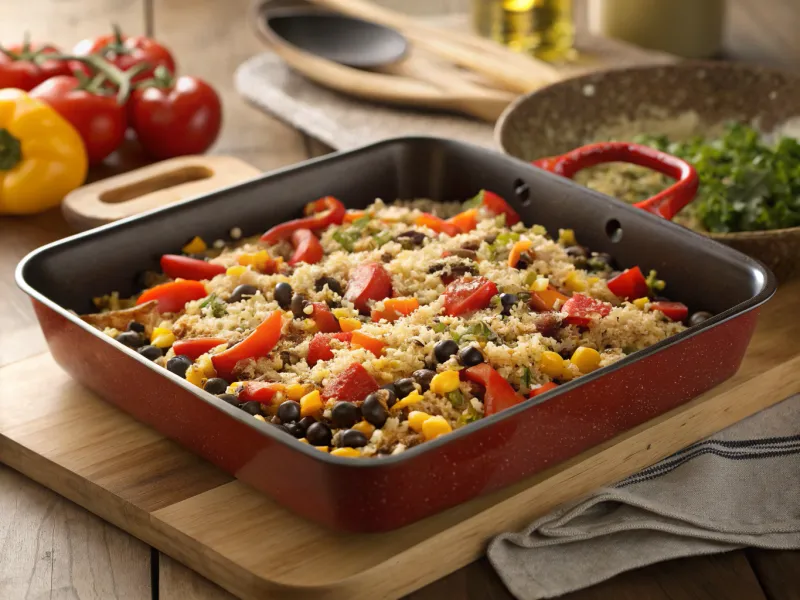 Spicy Quinoa Casserole
